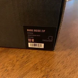 Frye | Shoes | Frye Mark Inside Zip Size M Khaki Suede 